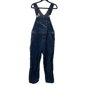 Key Imperial Overalls size W40 x L30 blue denim with pockets and adj. straps